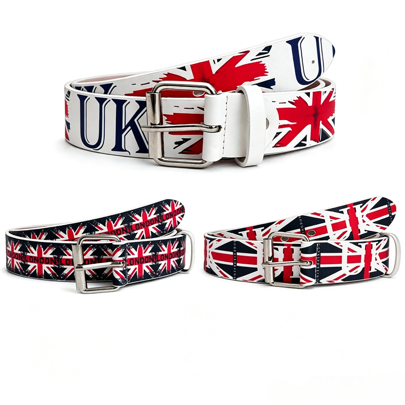 Street Fashion Uk - Cinto com Estampa da Bandeira Union