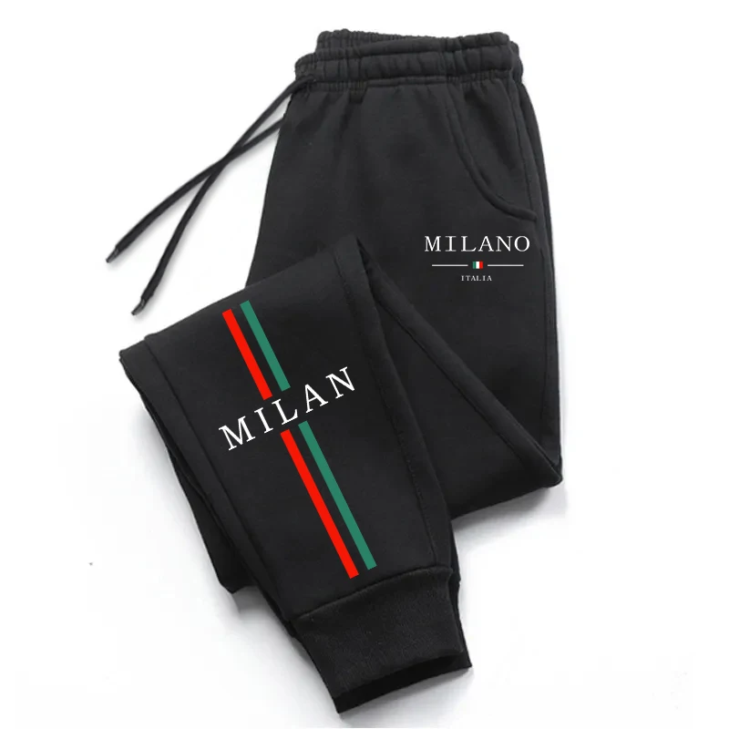 Running Pant Jogger - Calça de moletom esportiva casual masculina,