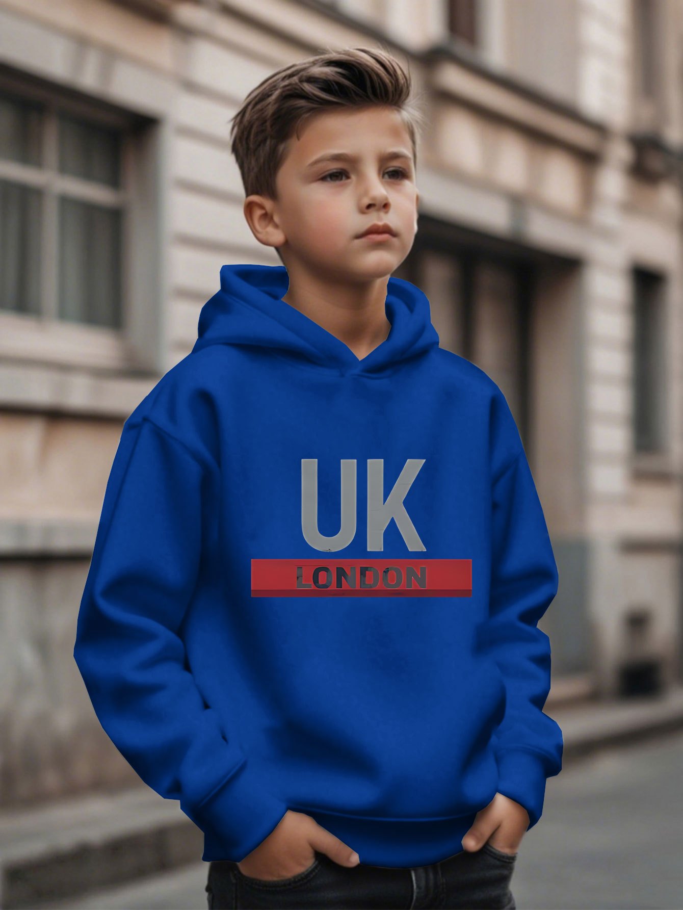 Street Fashion Uk - Moletom Estampado Londrino (Reino Unido) para