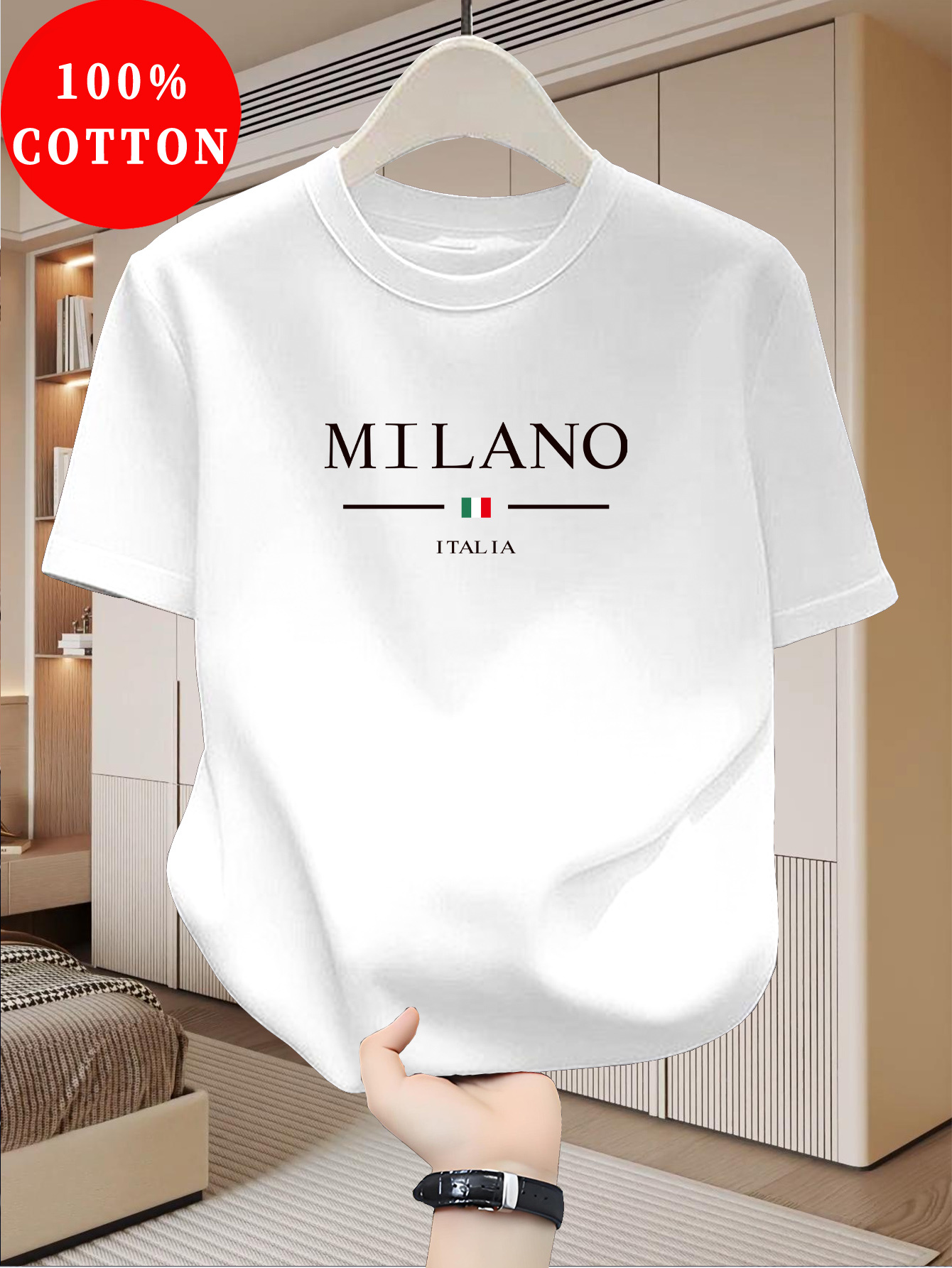 Street Fashion Milan - Camisetas de Verão Casuais e Modernas
