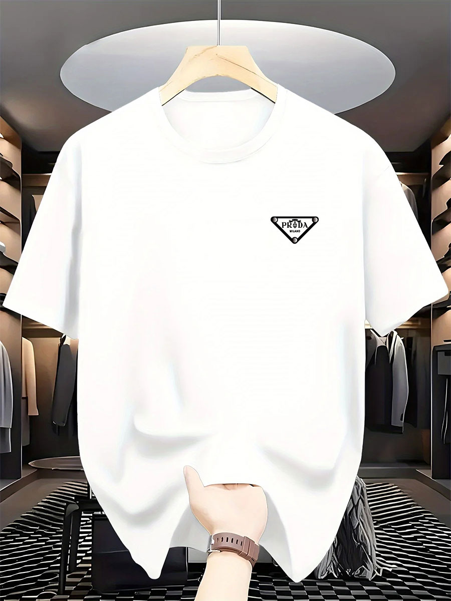 Street Fashion Milan - Camiseta Masculina Nova 2026, Tendência de