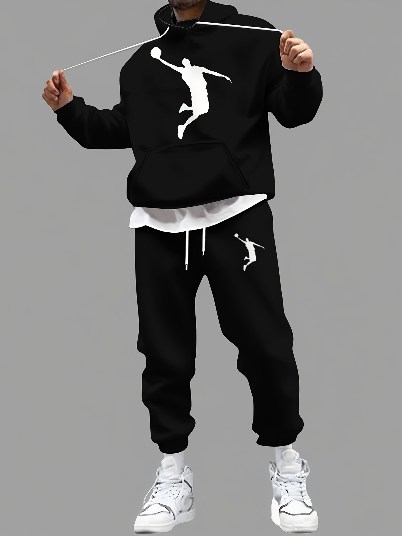 Street Fashion China - Novo Conjunto Masculino de Moletom e