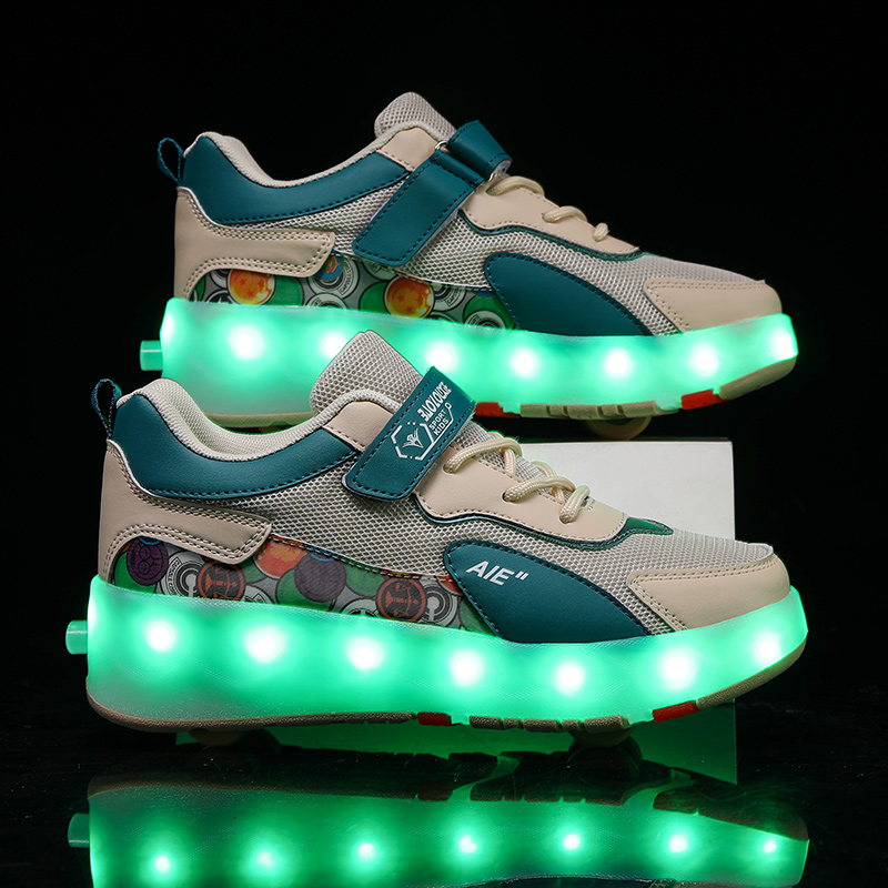 Street Fashion Shoes - Tênis de Rodas para Jovens com