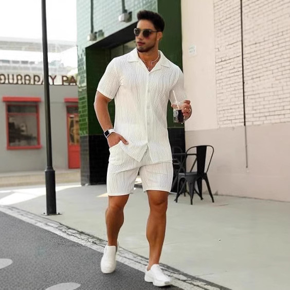 Conjuntos Masculinos de 2 Peça - Street Fashion China avaliação e preço