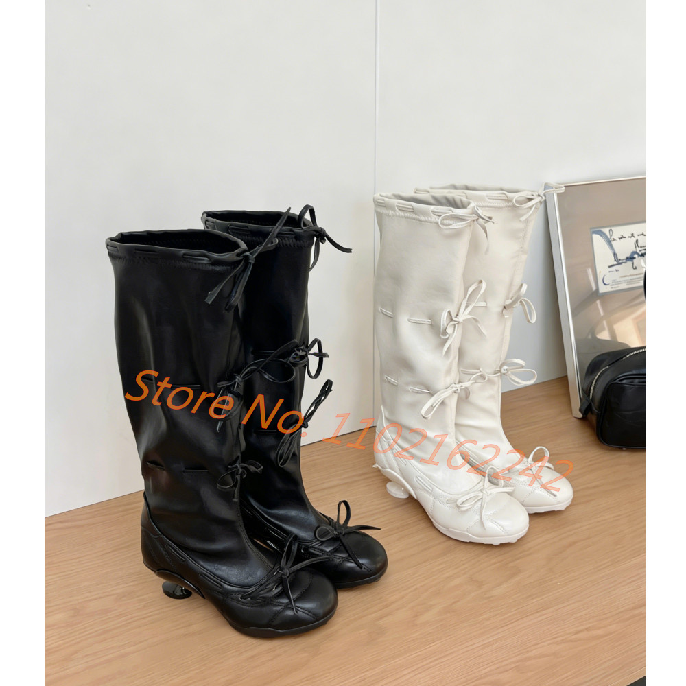 Botas de cano alto femininas B - Street Fashion Runway avaliação e preço
