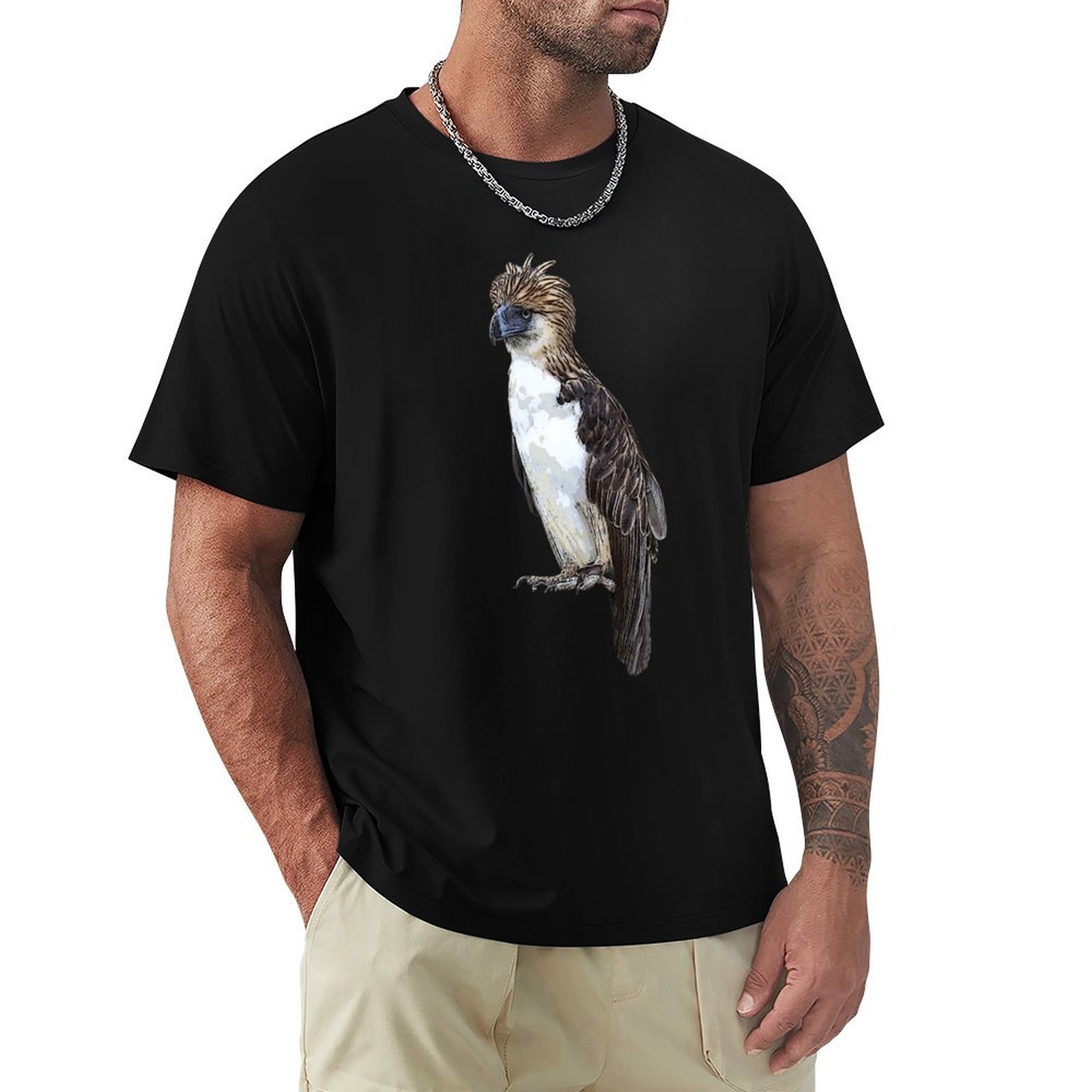 Camiseta com Design de Águia d - Street Fashion Philippines avaliação e preço