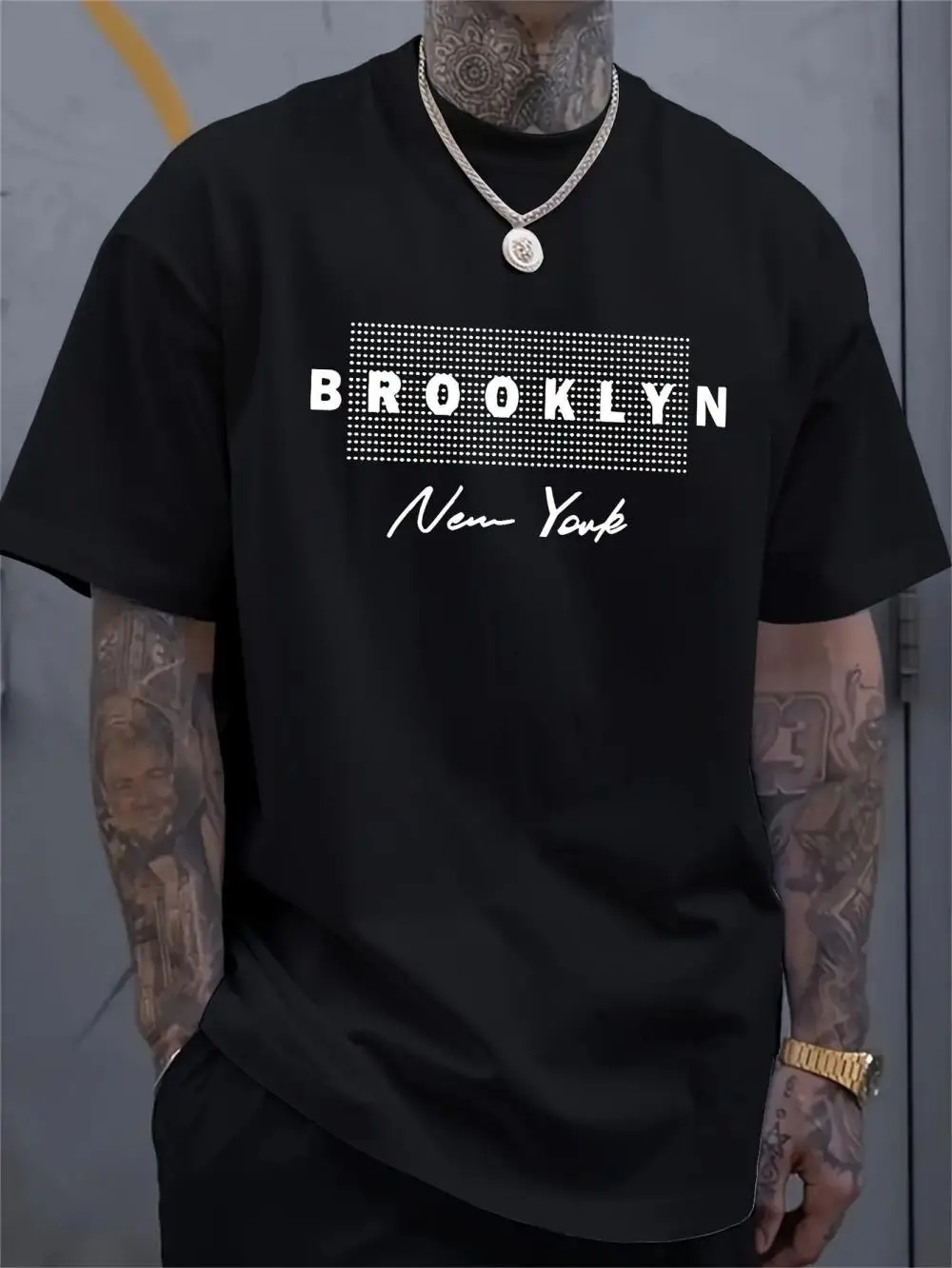 Camiseta Masculina com Estampa - Street Fashion New York avaliação e preço