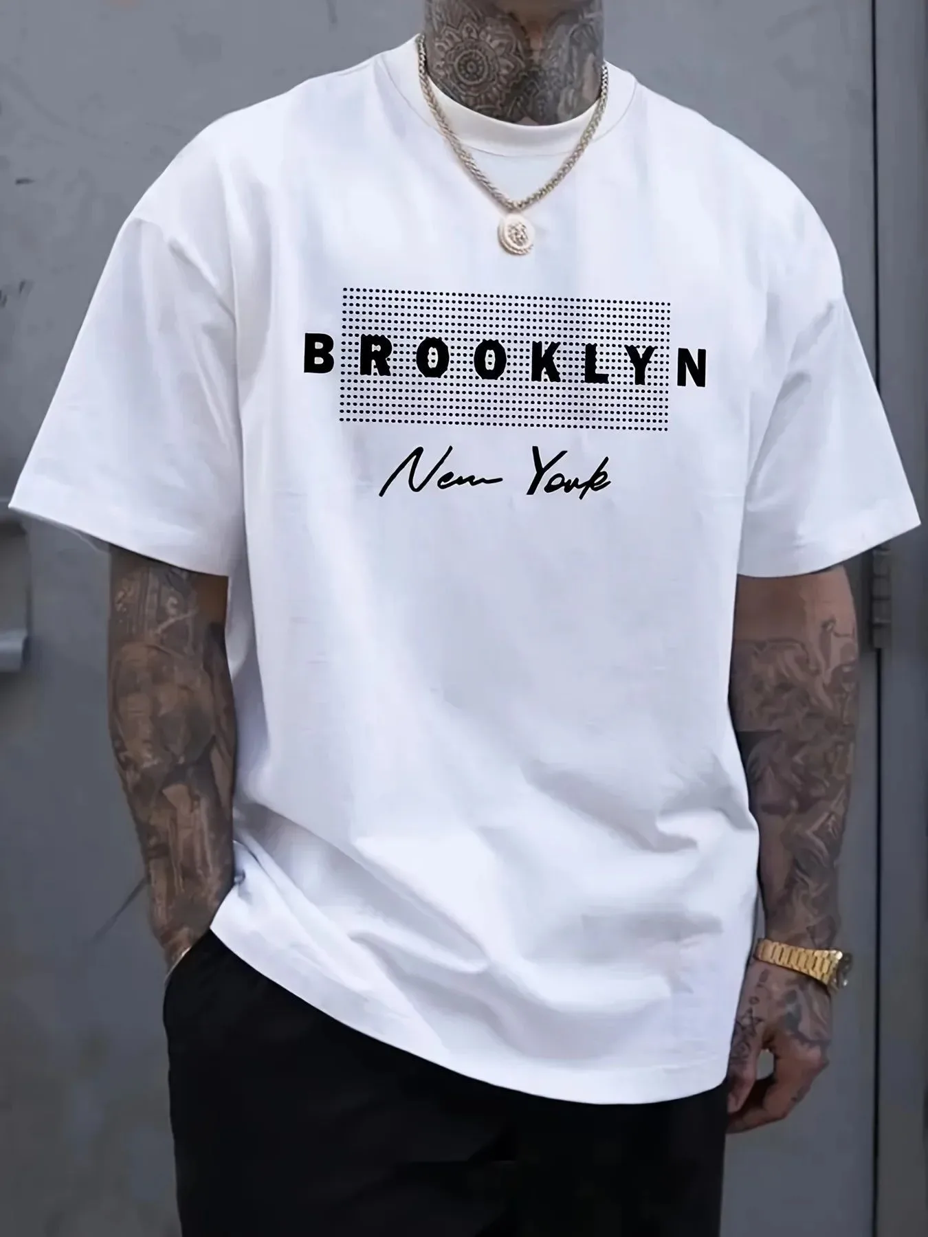 Camiseta Masculina com Estampa - Street Fashion New York avaliação e preço