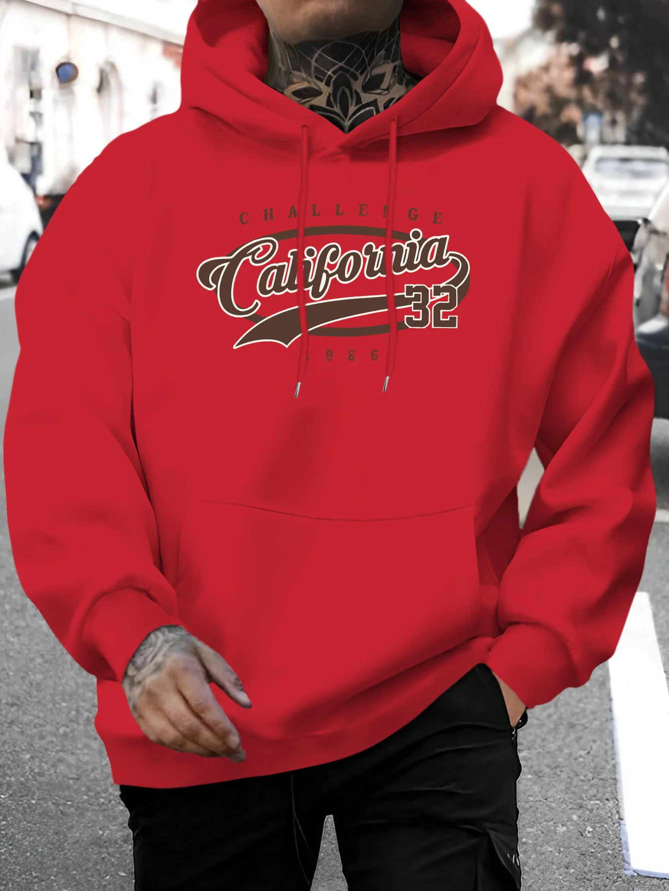 Moletom com Capuz Masculino Es - Street Fashion California avaliação e preço