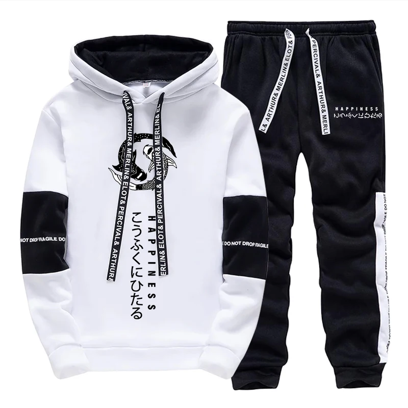 Conjunto de Moletom Masculino  - Street Fashion China avaliação e preço