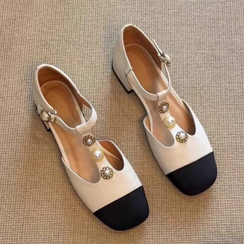 Mulheres dedo do pé quadrado s - Street Fashion Shoes avaliação e preço