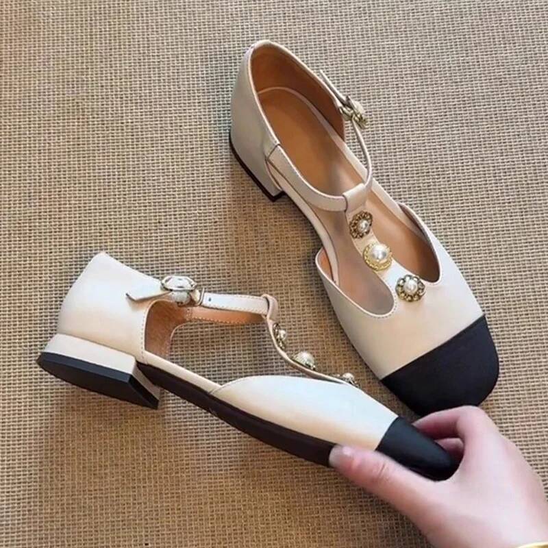 Mulheres dedo do pé quadrado s - Street Fashion Shoes avaliação e preço