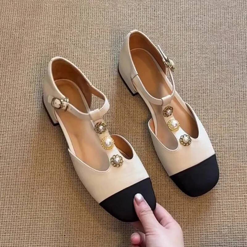 Mulheres dedo do pé quadrado s - Street Fashion Shoes avaliação e preço