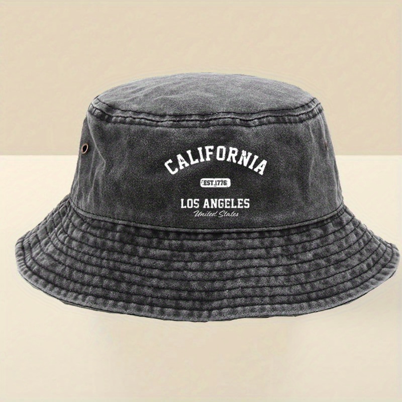Chapéu Bucket Unissex Estampad - Street Fashion California avaliação e preço