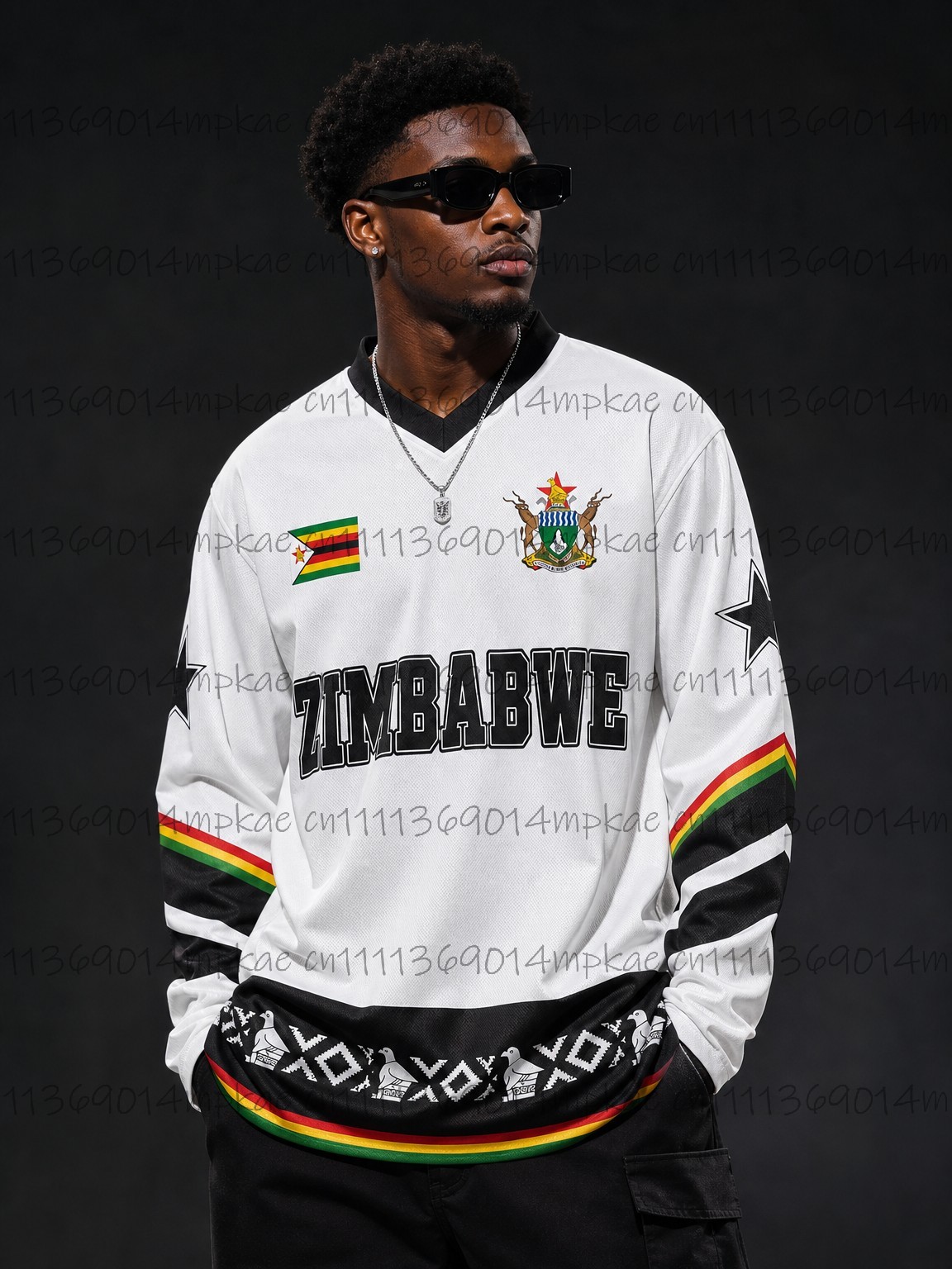 Camiseta Masculina de Manga Lo - Street Fashion China avaliação e preço